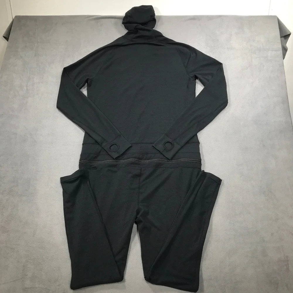 Airblaster Ninja Suit Womens Large Black Hooded One Piece Base Layer Snowboard